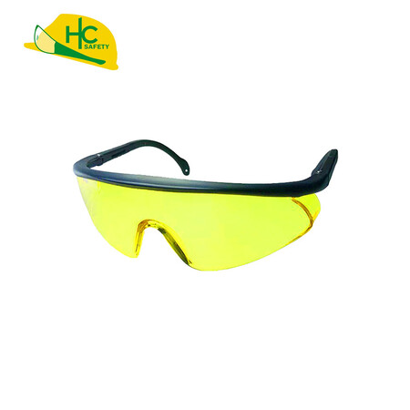 Lunettes de sécurité à verres transparents avec verres et pont nasal intégrés